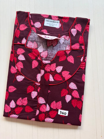 AASKZ 002 Peacock Zip Nighty BP DPS
