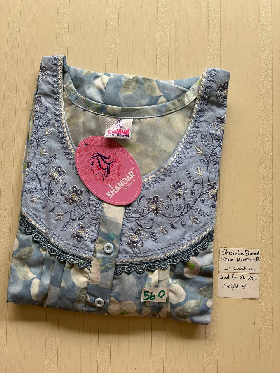 bss 397 Shandar light Spun nighty