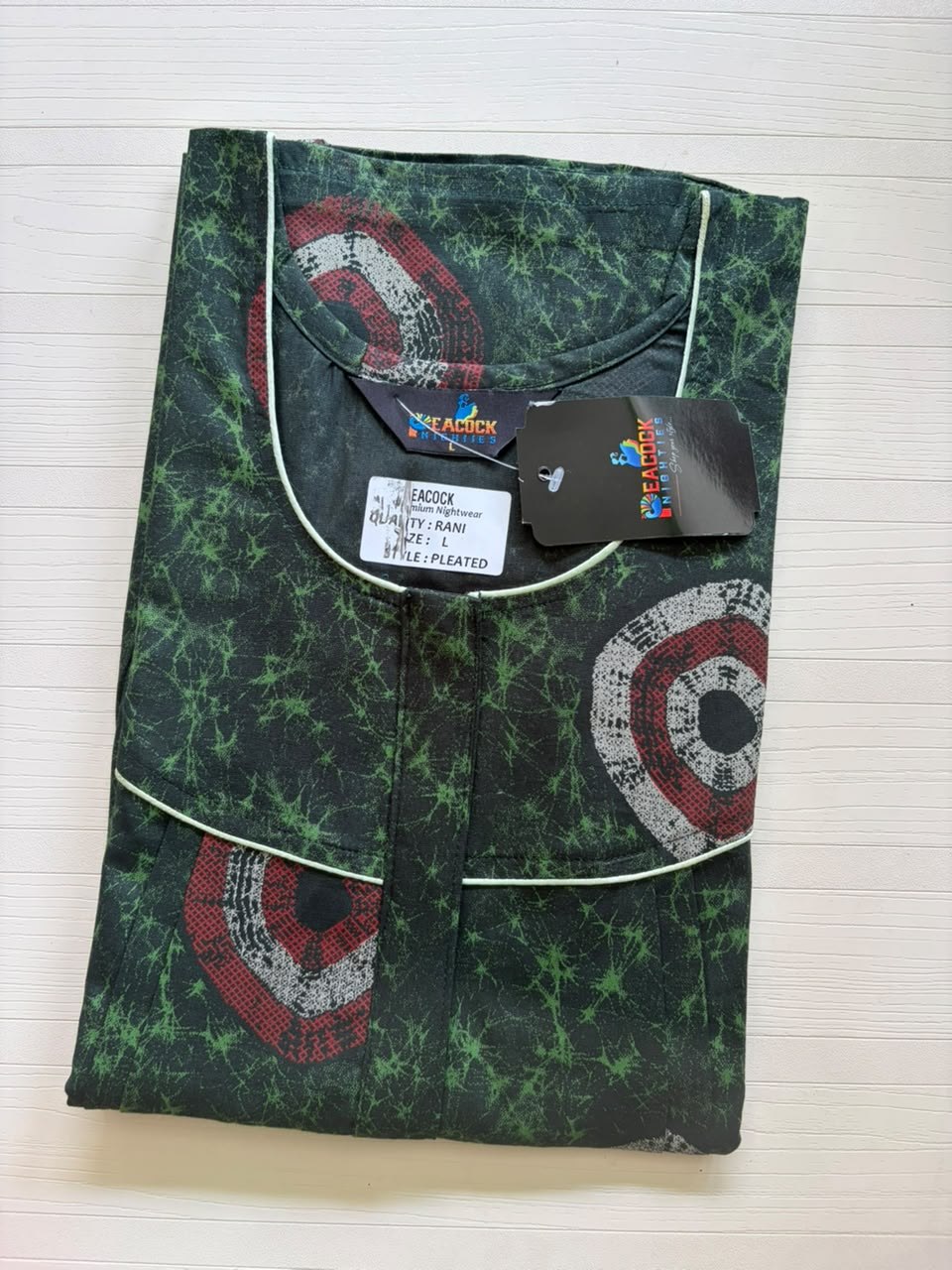 AAS5083 Peacock pleats Zip premium quality BP DD