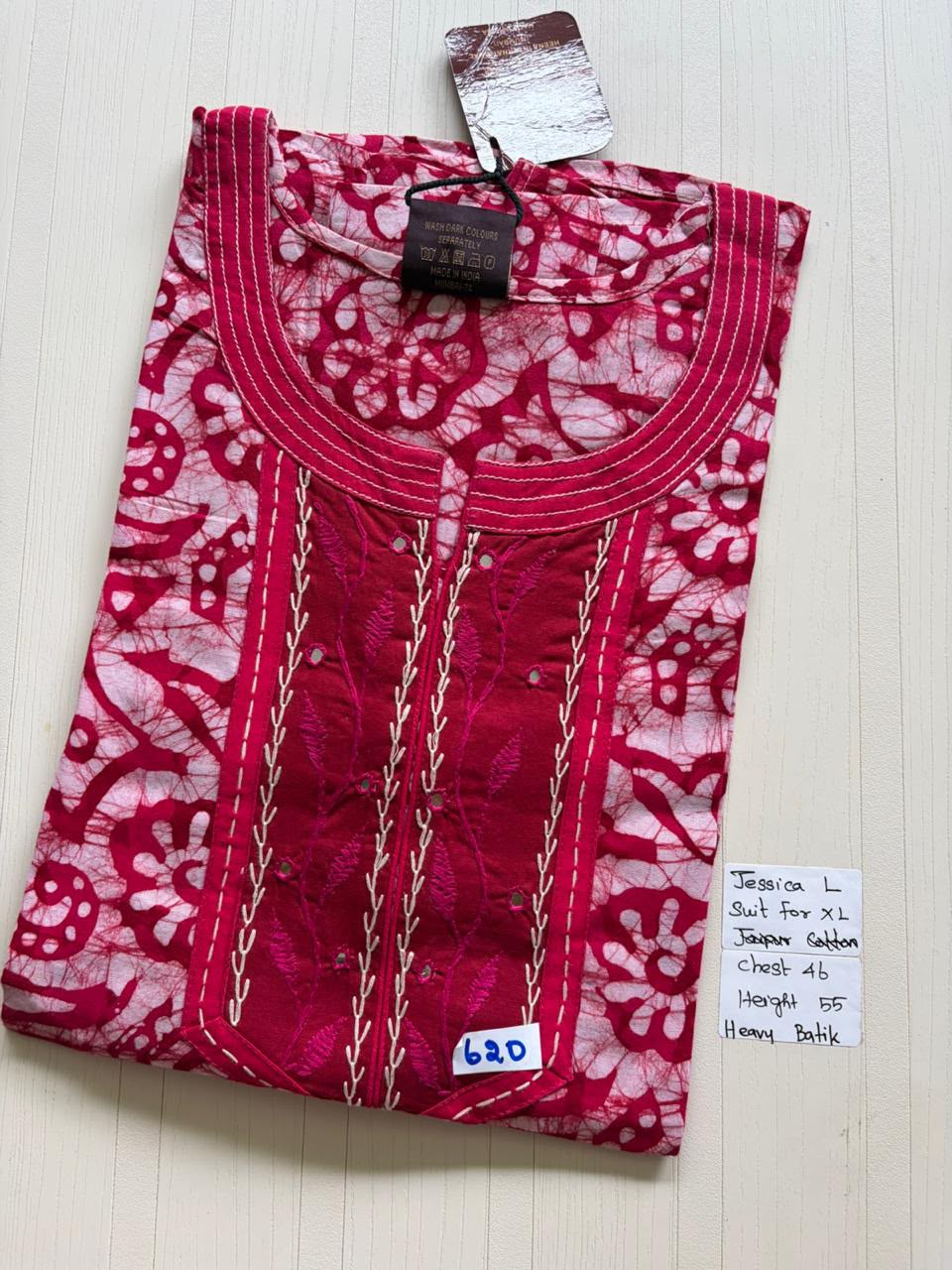BJS 1150 Jessica VV AL Batik Nighty