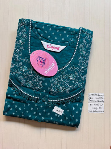 ASS 363 Shandar Spun nighty
