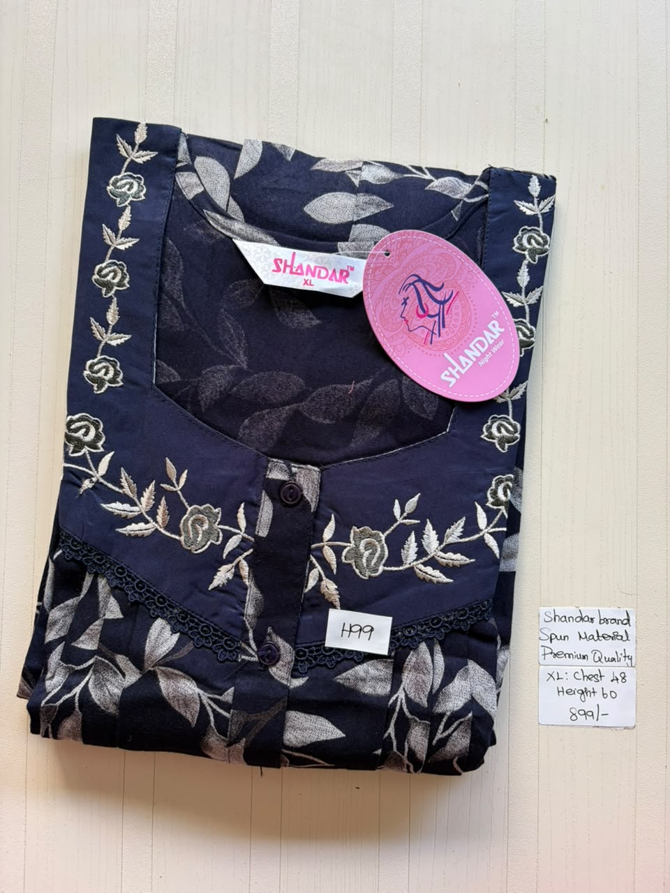 CSS 420 Height Shandar Spun nighty