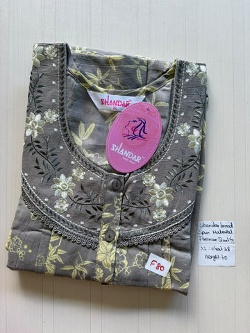 CSS 370 Height Shandar Spun nighty
