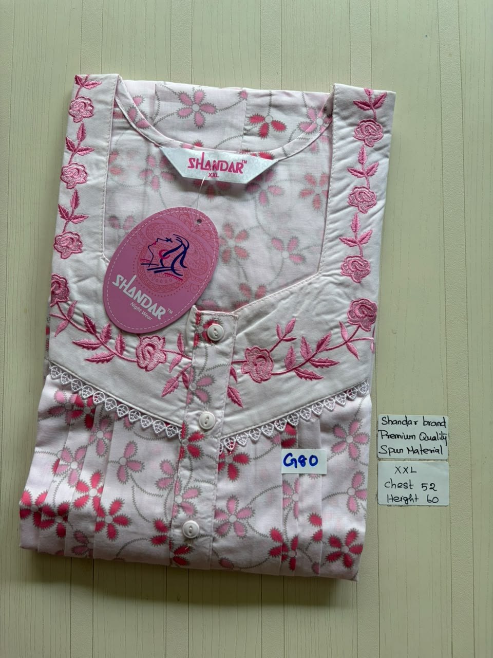 DSS201 Height Shandar Spun Nighty