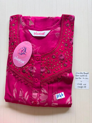 BSS 585 Shandar Spun nighty