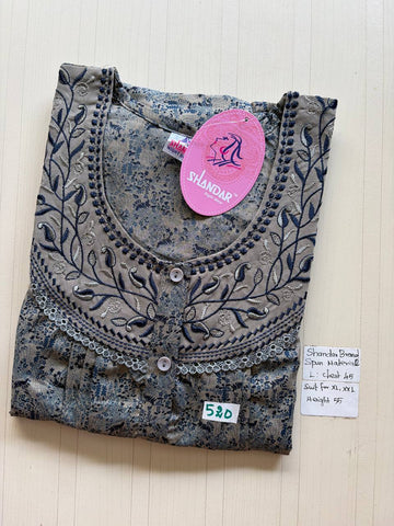 bss 403 Shandar Spun nighty