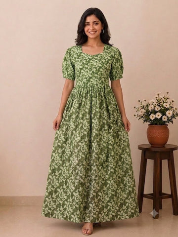 MFS140 Peacock Height maxi frock YY1 YY2