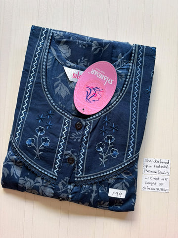 BSS 088 Shandar Spun nighty