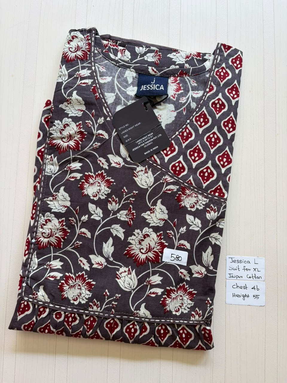 BJS 1436 Jessica VV AL JC Nighty 550
