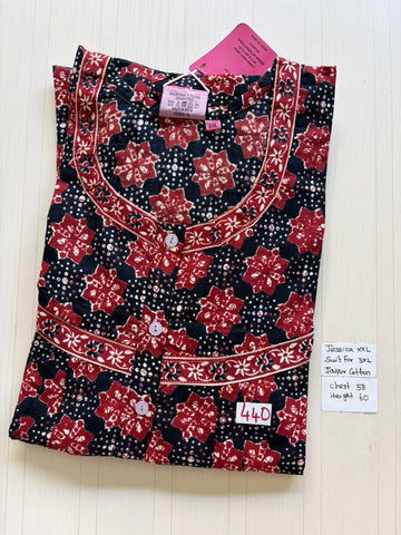 DJS 507 Height Jessica Pleats Nighty JP JC 550