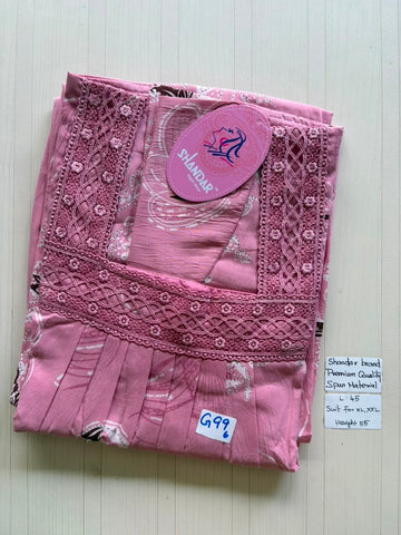 BS321 Shandar Spun nighty