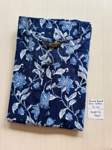 AASZ 273 Height Peacock Zip Nighty BP CPS