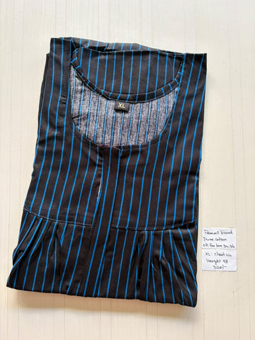 AASHP 199 Height Peacock Pleats Zip Nighty BP HP CPS