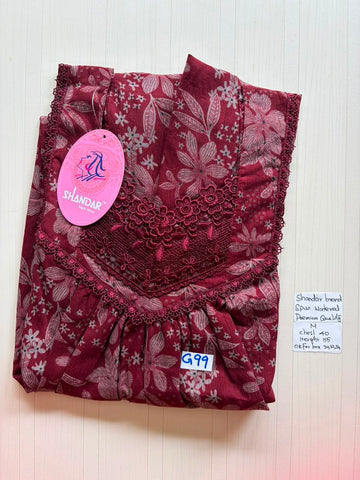 ASS 223 Shandar Spun nighty