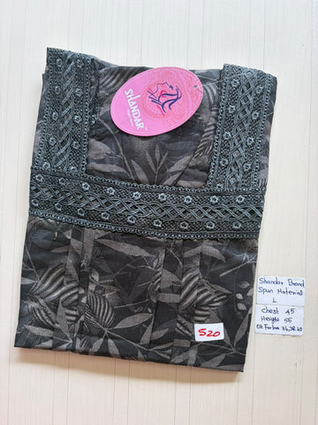 BSS 285 Shandar Spun nighty