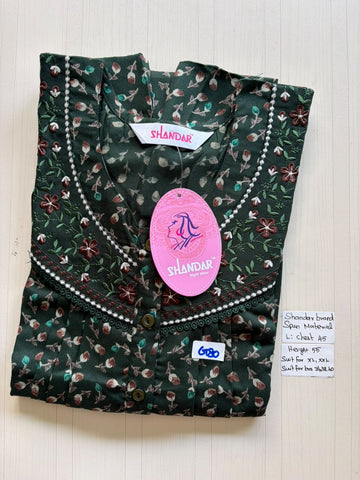BSS 123 Shandar Spun nighty