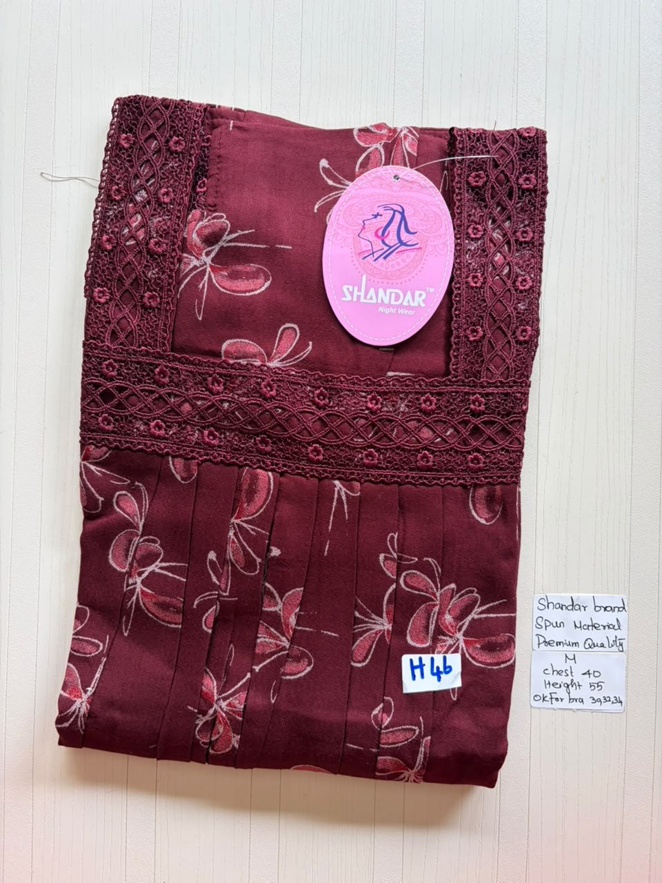 ASS 228 Shandar Spun nighty