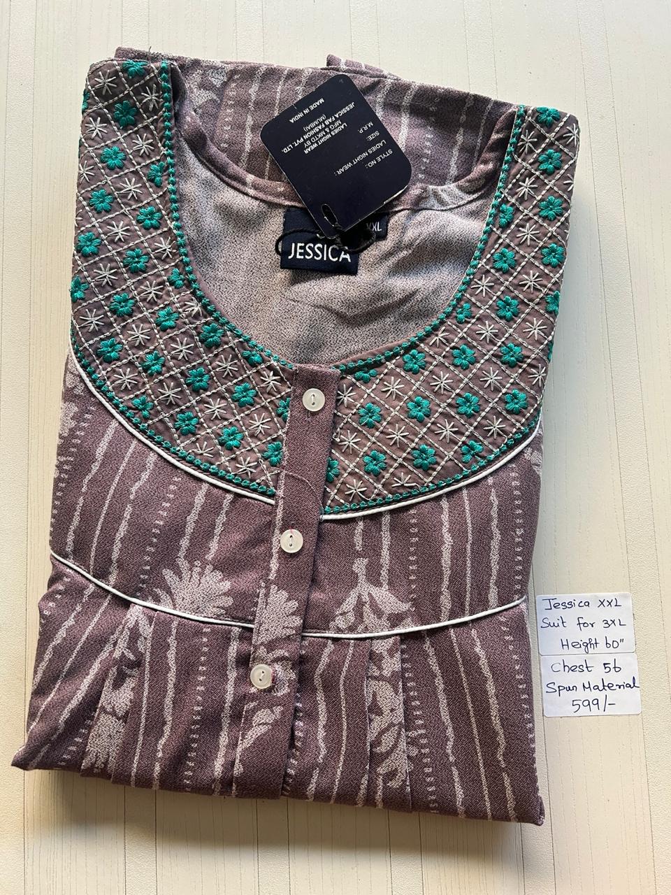 DJS505 Height Jessica pleats Spun 550 JP