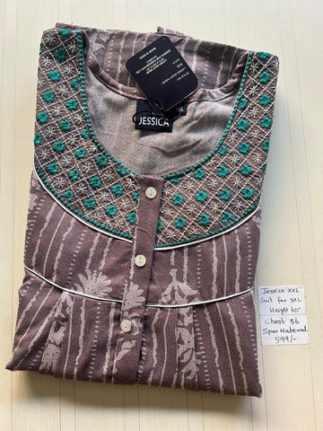 DJS505 Height Jessica pleats Spun 550 JP