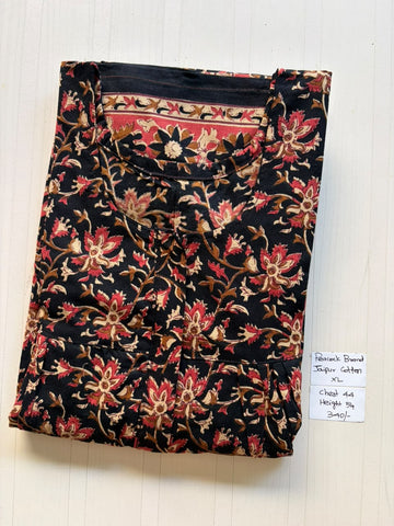 AASBP 367 Peacock Pleats Zip Nighty BP CPS