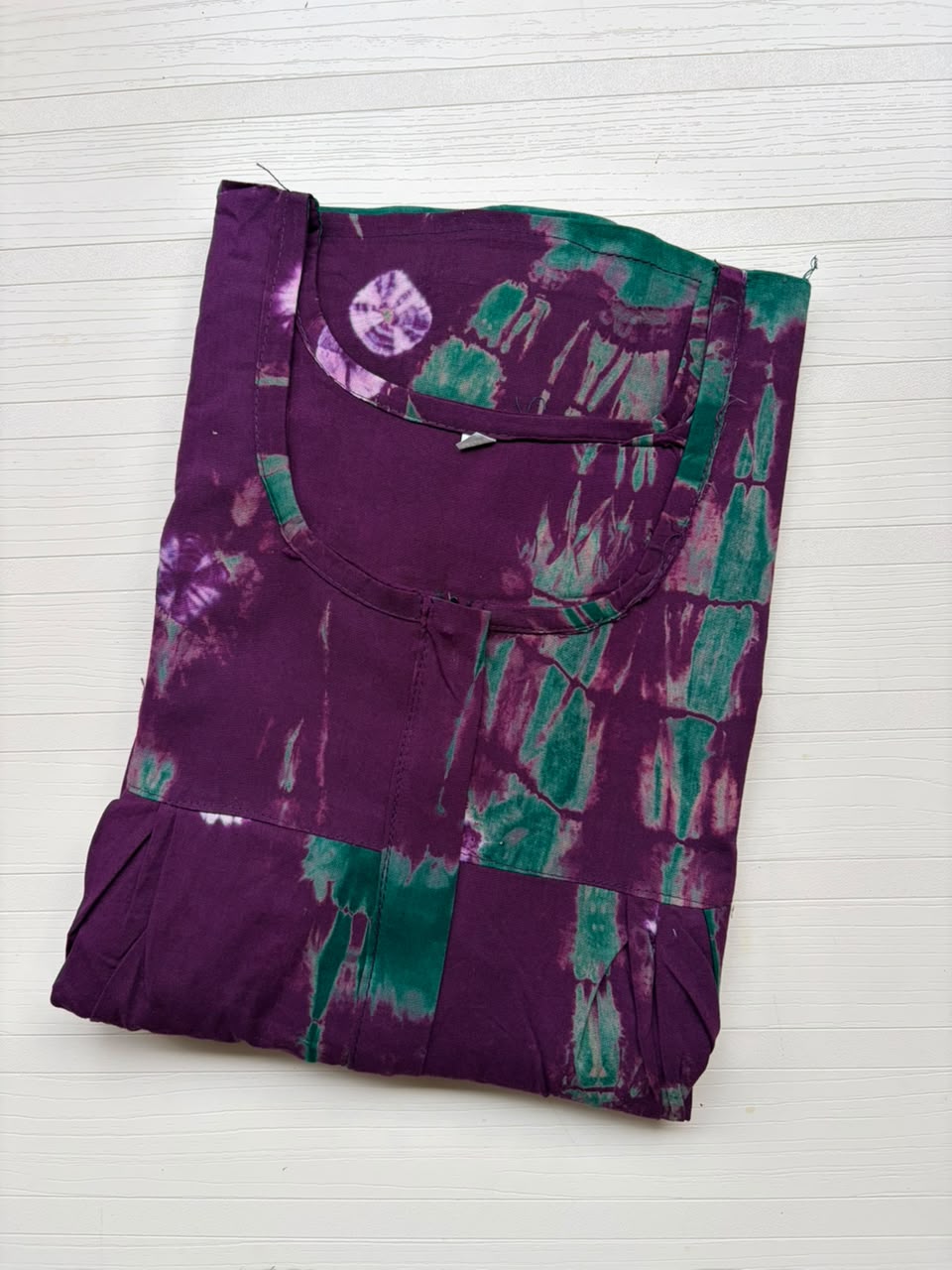 AASBP 299 Peacock Pleats Zip Nighty BP DPS