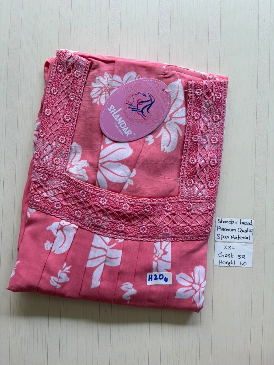 DSS059 Height Shandar Spun Nighty