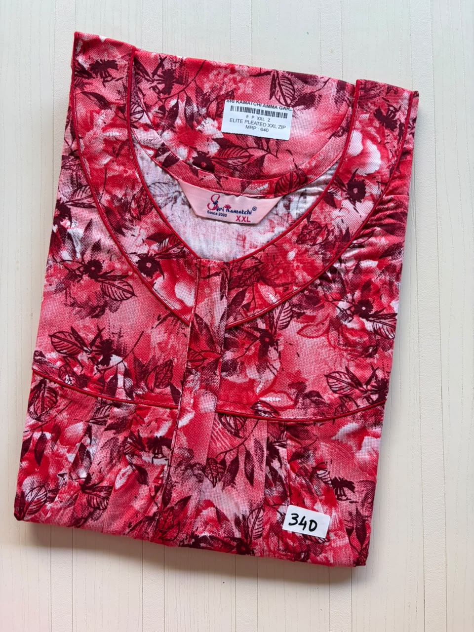 AASKZ 016 Peacock Zip Nighty BP DPS