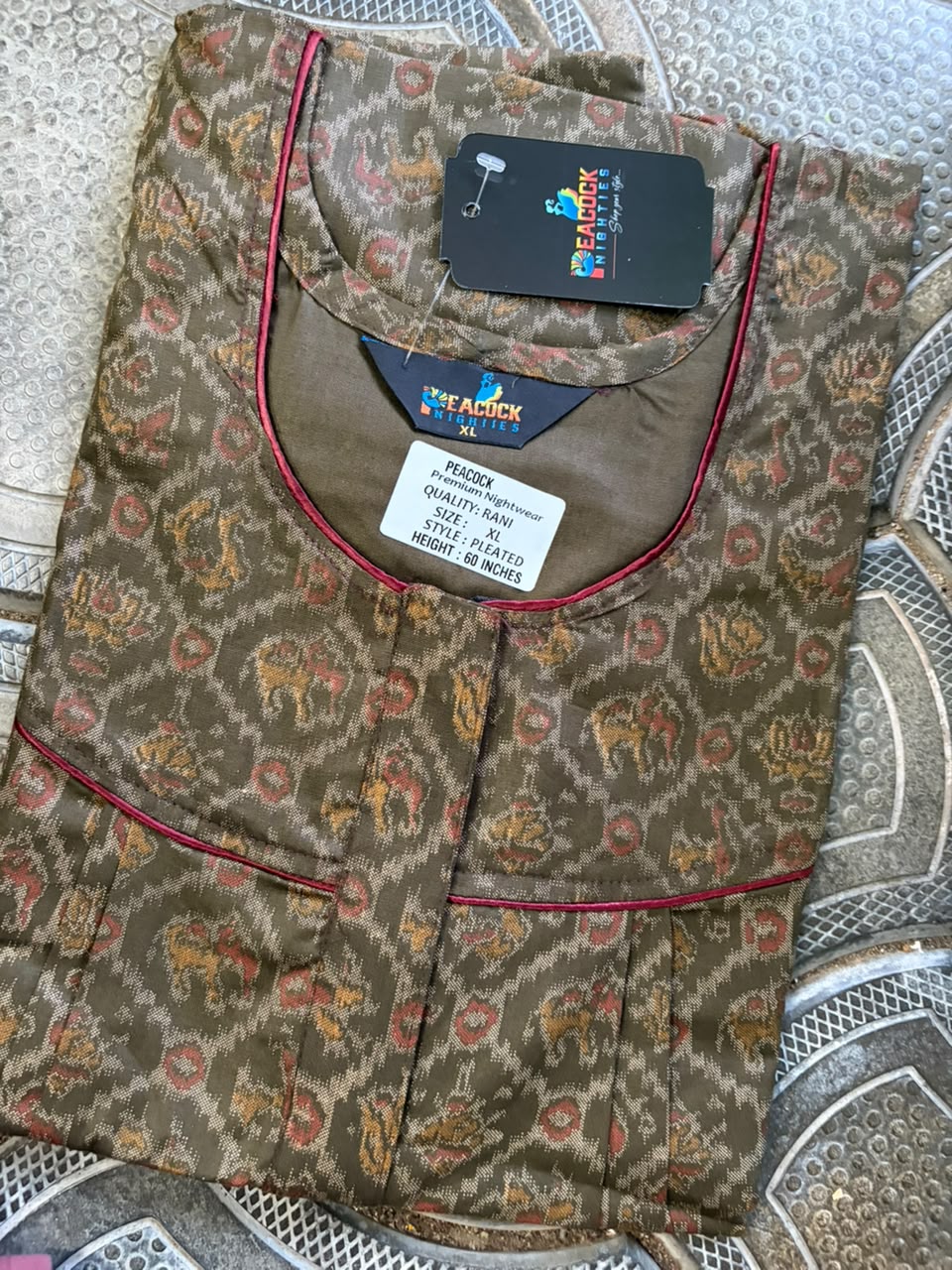AAS5185 Height Peacock pleats Zip premium quality BP HP DD CPS