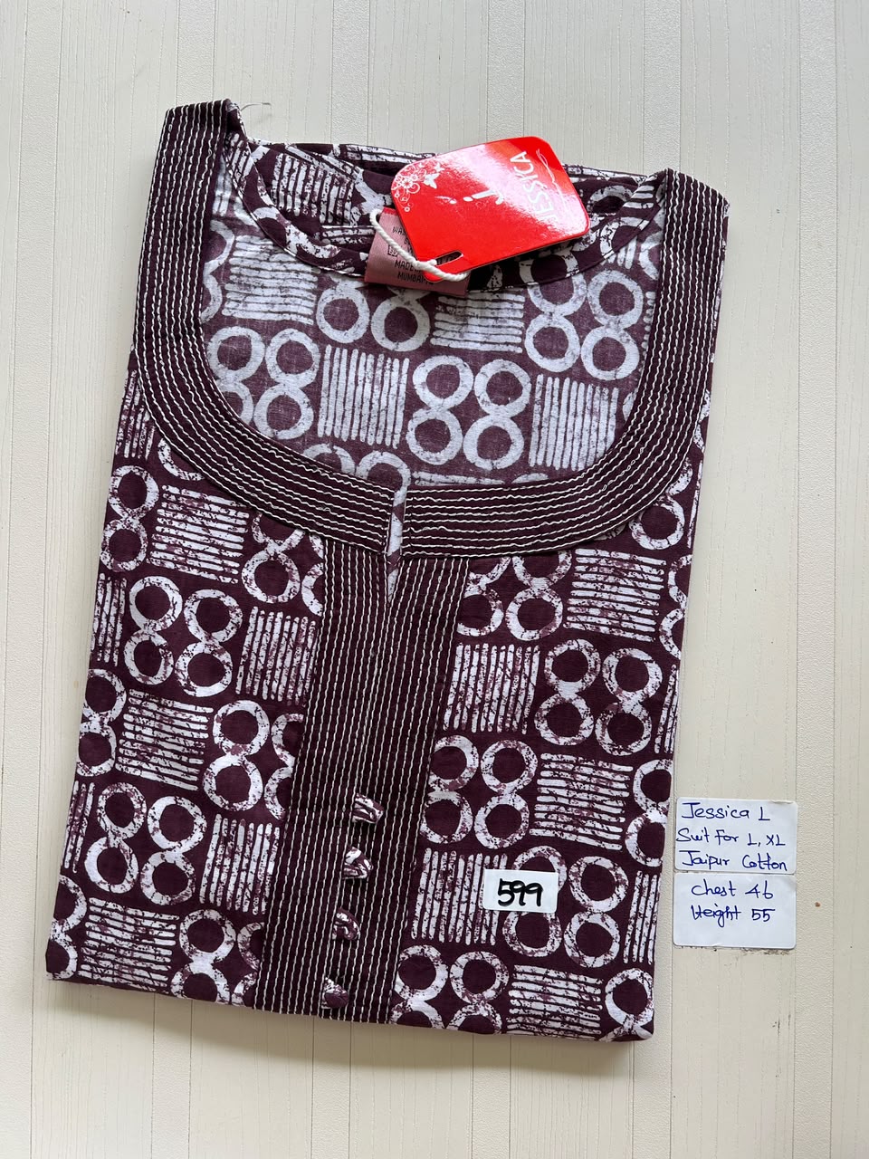 BJS 1799 Jessica VV AL JC Nighty 550