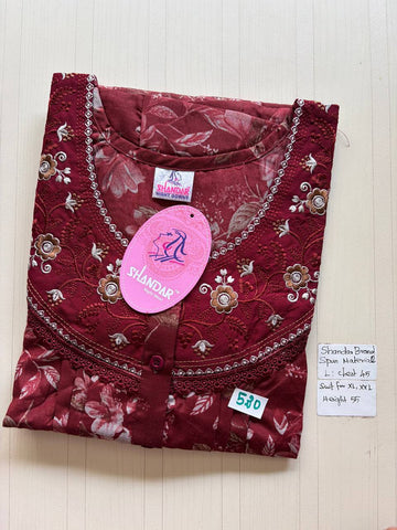 bss 410 Shandar Spun nighty