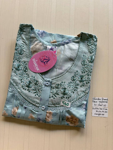 ASS 822 Shandar Spun nighty light