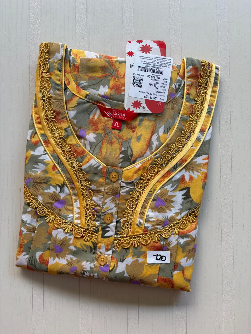 CCJS 170 Height Senora Juliet Nighty