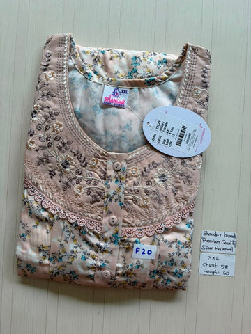 DSS181 Height Shandar Spun Nighty