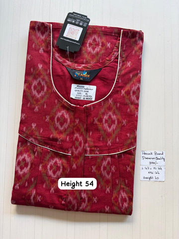 AAS5260 Peacock pleats Zip premium quality BP DD CPS DPS Height 54