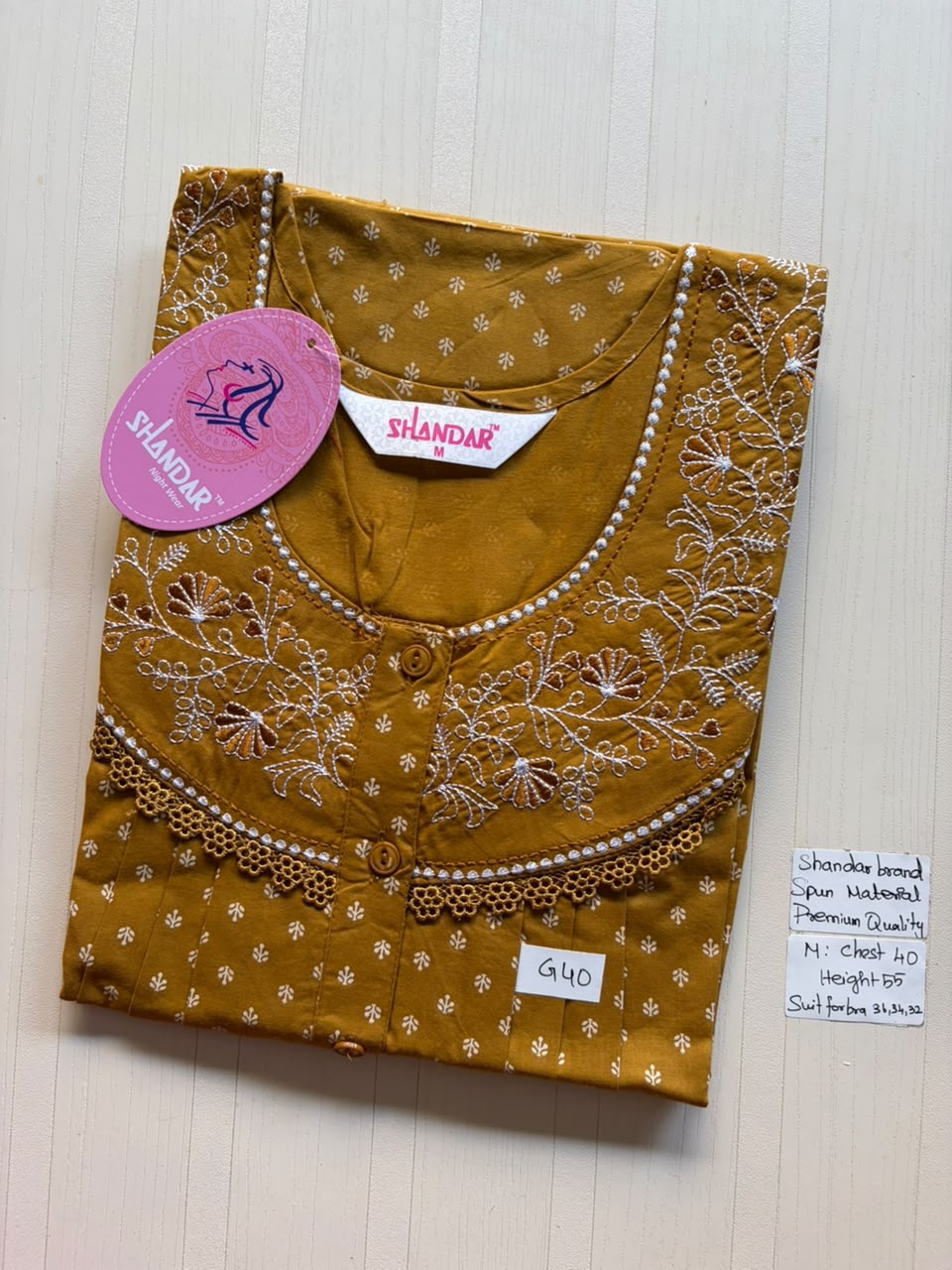 ASS 365 Shandar Spun nighty