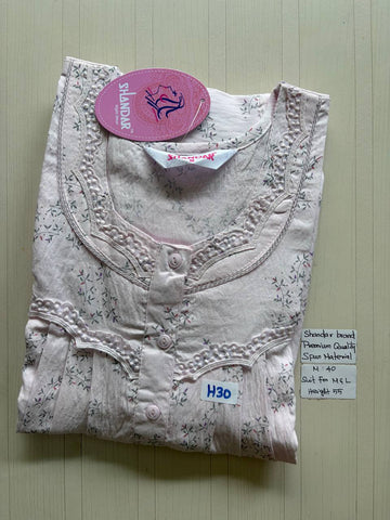 ASS149 Shandar Spun nighty