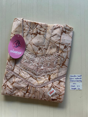 DSS 294 Height Shandar Spun nighty