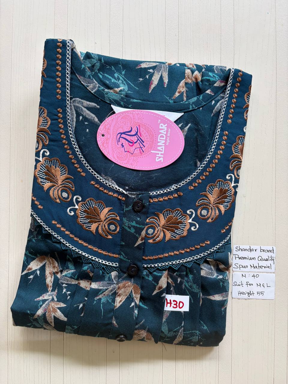 ASS112 Shandar Spun nighty