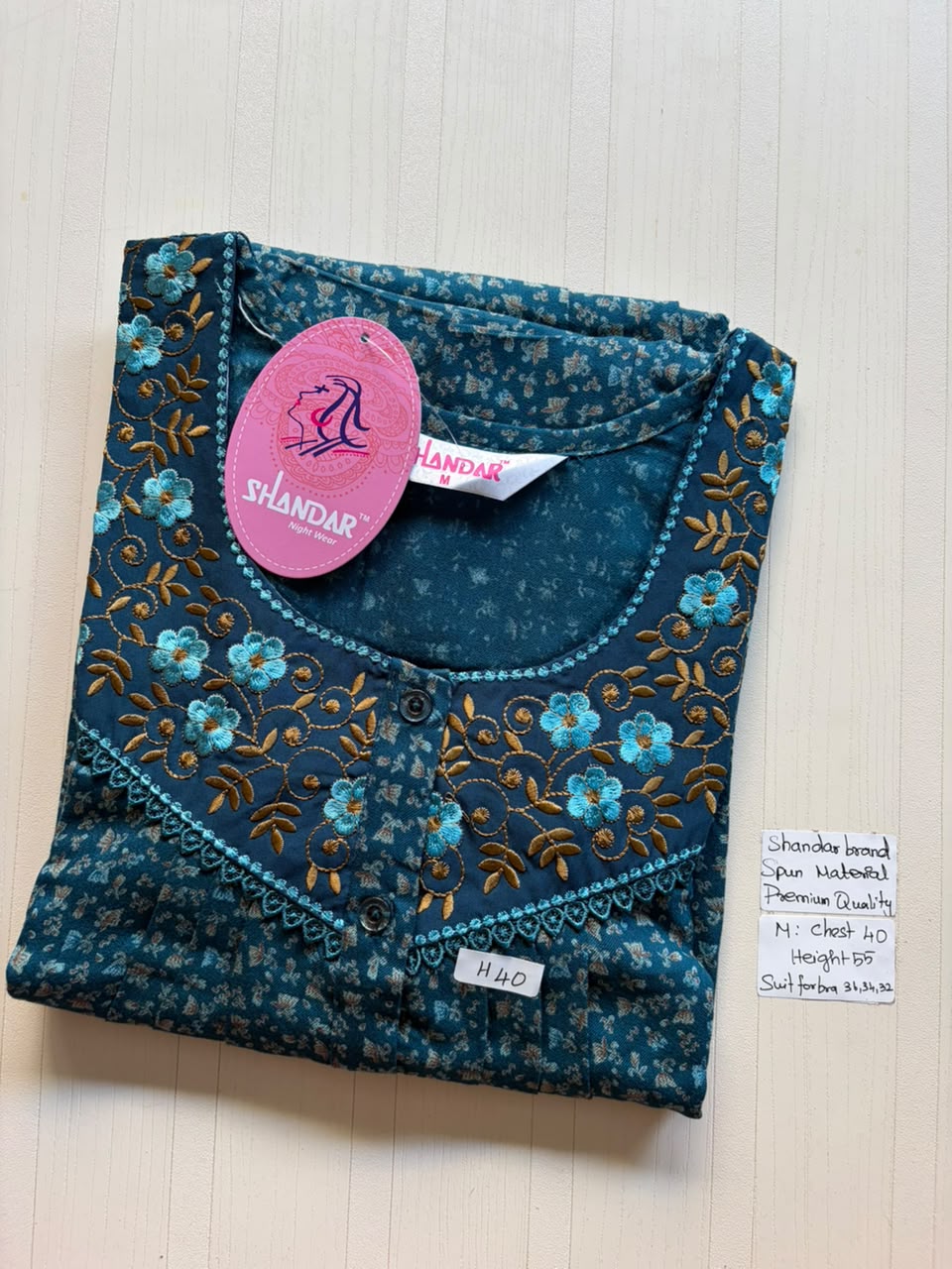 ASS 333 Shandar Spun nighty