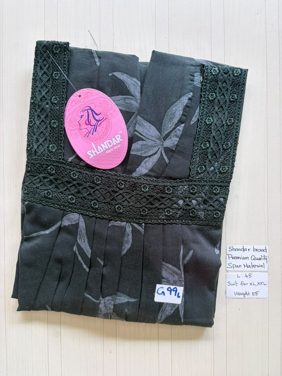 BS318 Shandar Spun nighty