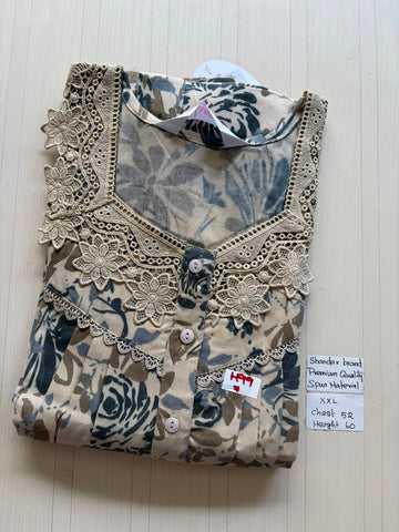 DSS080 Height Shandar Spun Nighty