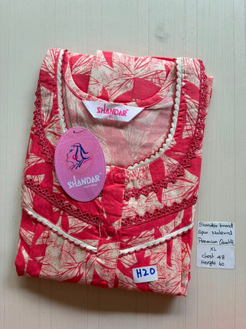 CSS 285 Height Shandar Spun nighty