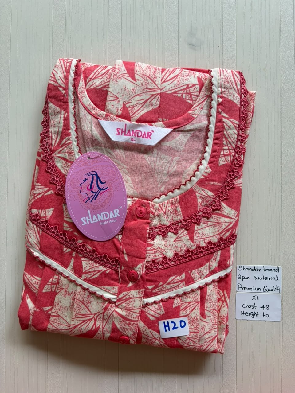 CSS 285 Height Shandar Spun nighty