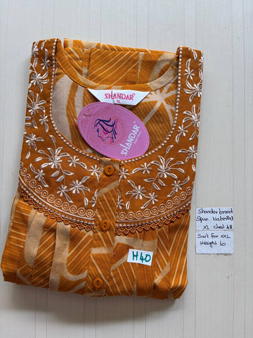 css 617 Shandar Spun nighty