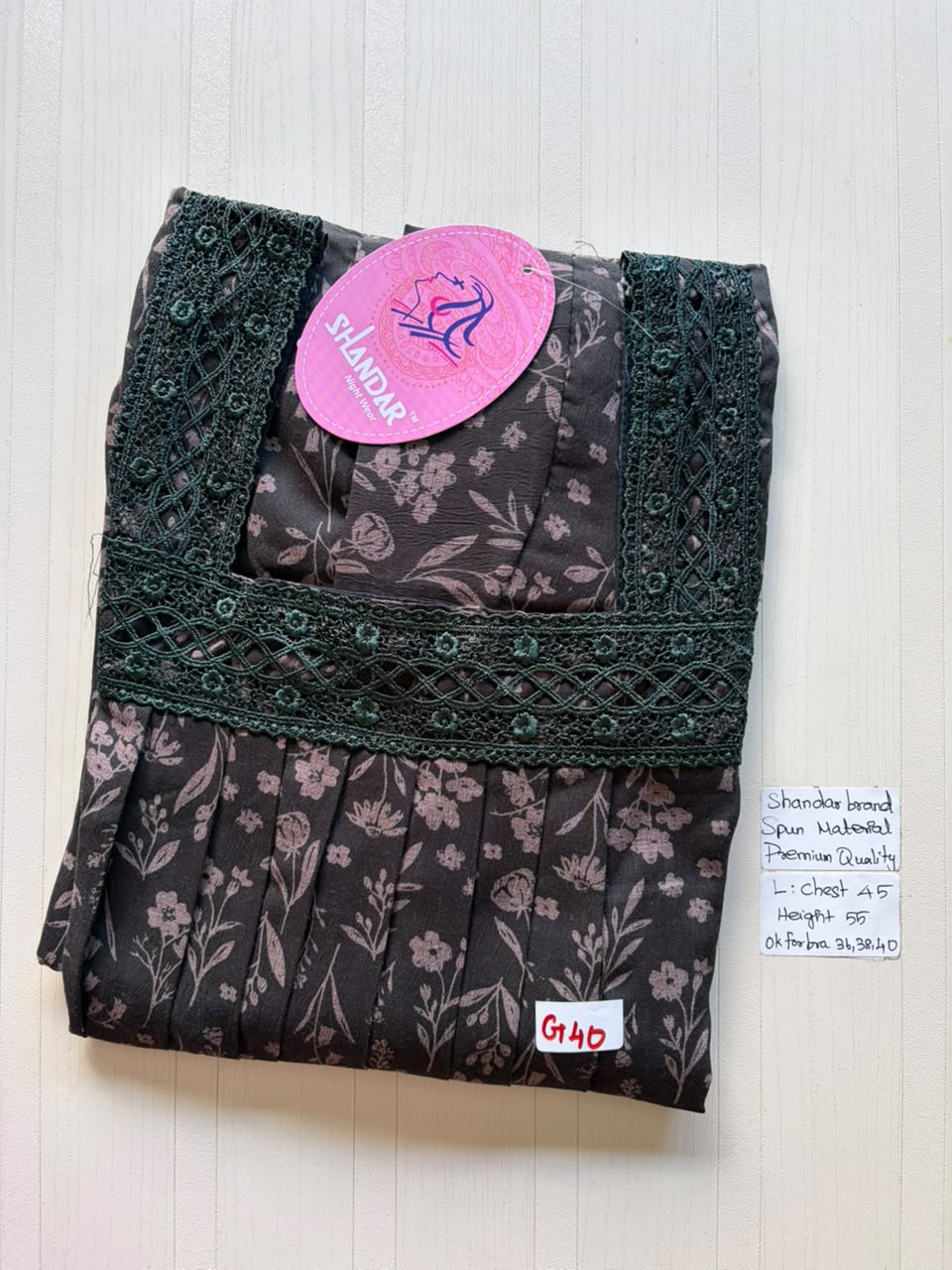 BSS 058 Shandar Spun nighty