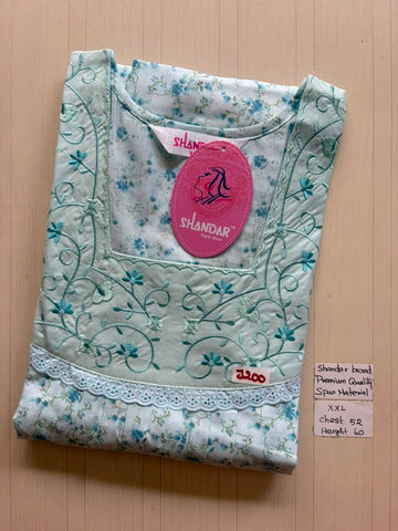 DSS177 Height Shandar Spun Nighty