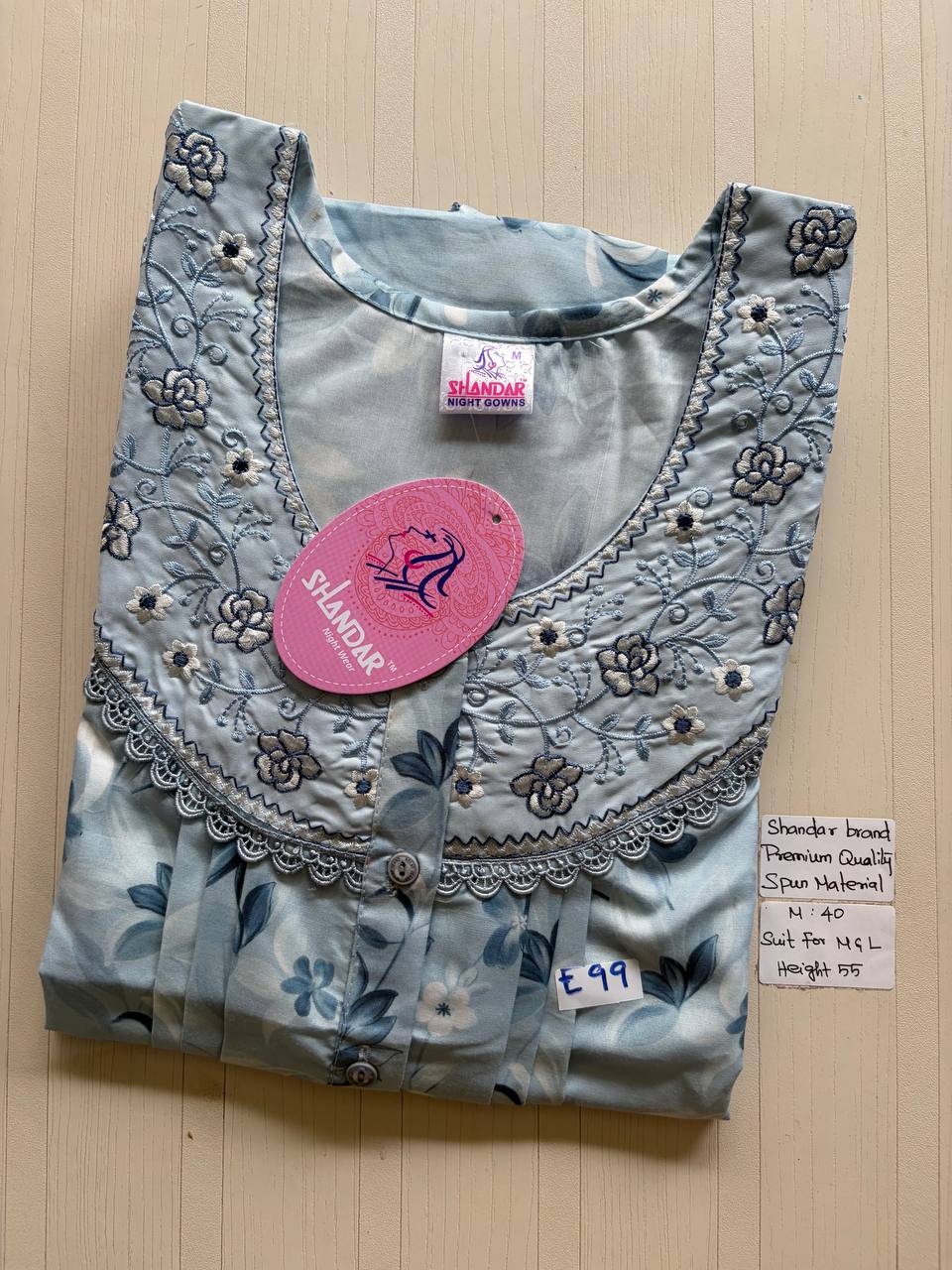 ASS167 Shandar Spun nighty