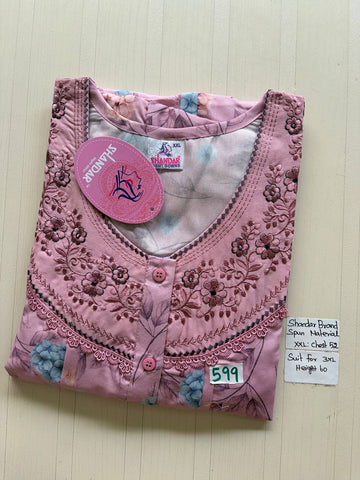 Dss 345 Shandar Spun nighty