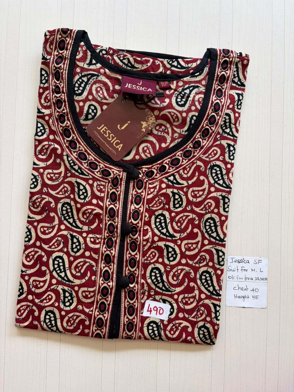 AJS 187 Jessica Slimfit VV AL JC Nighty 550