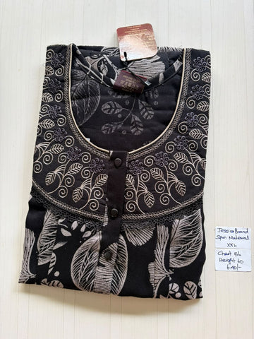 DJS 545 Height Jessica Pleats Spun Nighty 550